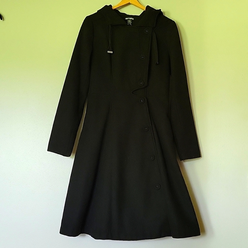Mid-Length Black Jacket